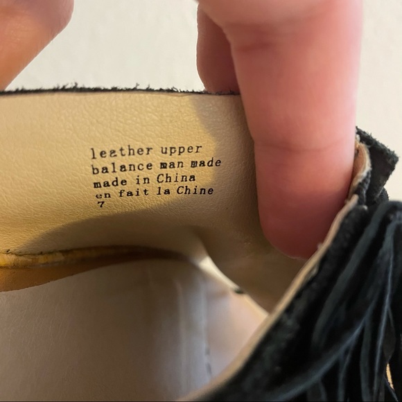 SIZE 7 black SANDALS Anthropologie - Picture 2 of 7